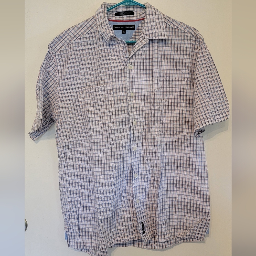Men's Tommy Hilfiger Button Down Shirt Size Medium